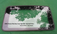 2001 NISSAN MAXIMA YEAR SPECIFIC OEM FACTORY SUNROOF GLASS FREE SHIPPING - RarePartsFinder.Com
