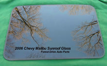 2006 CHEVY MALIBU YEAR SPECIFIC  OEM FACTORY SUNROOF GLASS FREE SHIPPING! - RarePartsFinder.Com