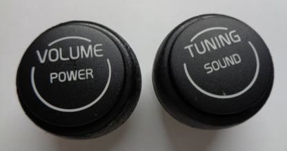2005 2006 VOLVO S40 RADIO STEREO TUNER KNOB SET OEM