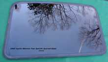 1998 TOYOTA 4RUNNER  YEAR SPECIFIC SUNROOF GLASS OEM  FACTORY  63201-35040