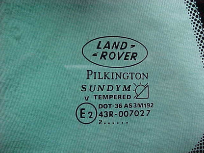 2003 2004 2005 LAND ROVER FREELANDER  Driver Quarter Glass 43R-007027 OEM - RarePartsFinder.Com