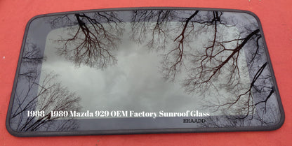 1988 1989 MAZDA 929 OEM FACTORY SUNROOF GLASS NO ACCIDENT FREE SHIPPING!