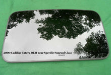 2000 CADILLAC CATERA YEAR SPECIFIC OEM FACTORY SUNROOF GLASS OEM FREE SHIPPING! - RarePartsFinder.Com