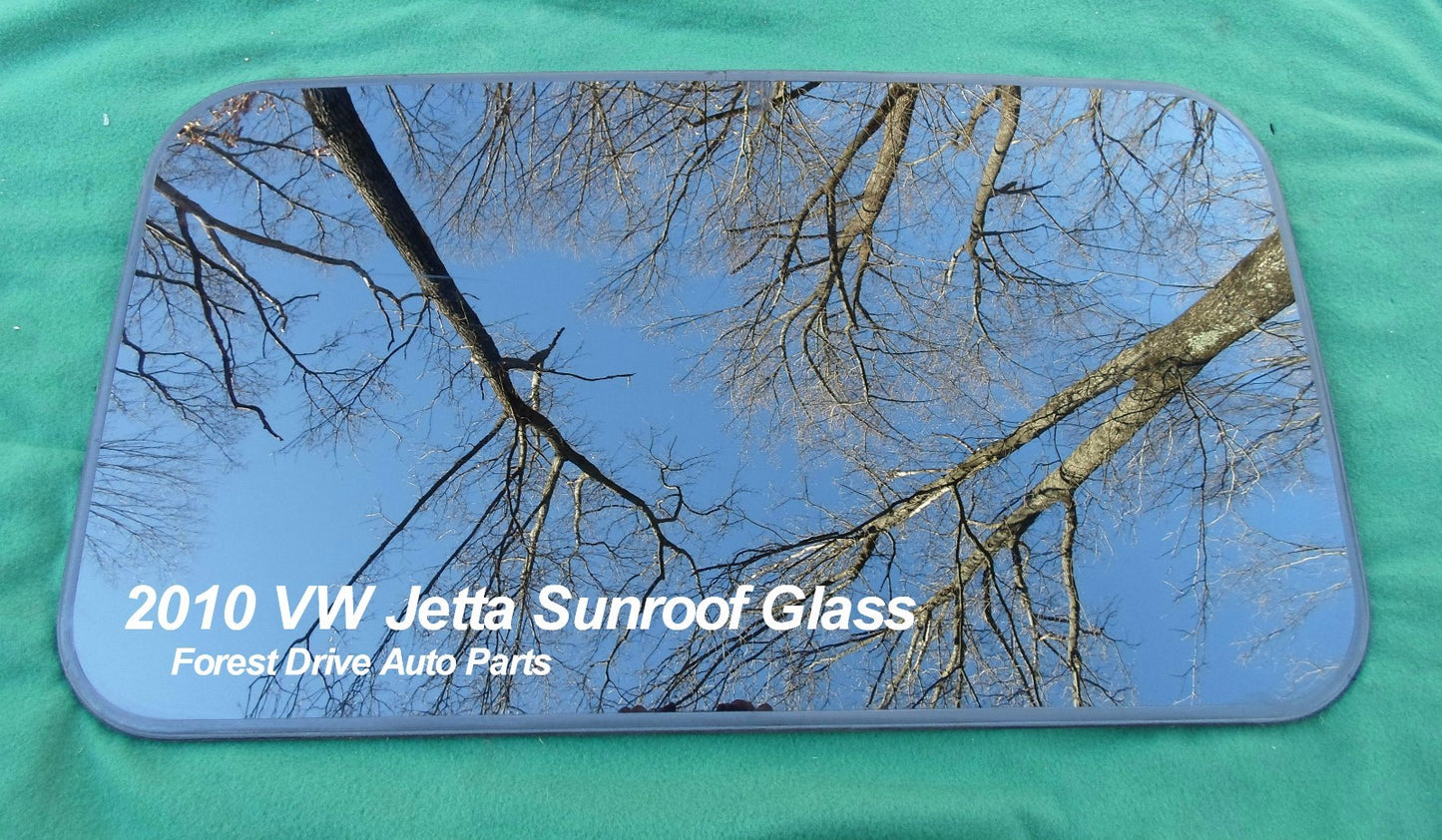 2010 VOLKSWAGON JETTA YEAR SPECIFIC SUNROOF GLASS NO ACCIDENT OEM FREE SHIPPING!