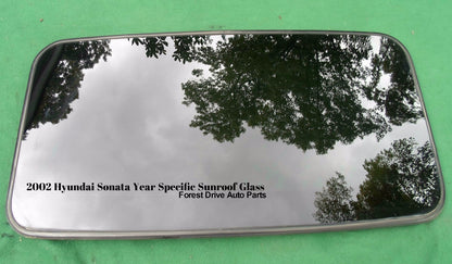 2002 HYUNDAI SONATA OEM YEAR SPECIFIC SUNROOF GLASS NO ACCIDENT FREE SHIPPING! - RarePartsFinder.Com