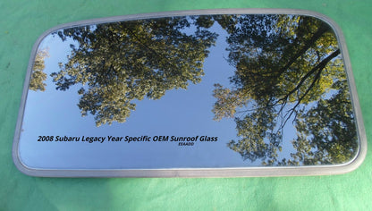 2008 SUBARU LEGACY SEDAN OEM YEAR SPECIFIC FACTORY SUNROOF GLASS  FREE SHIPPING - RarePartsFinder.Com