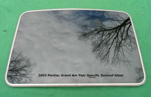 2004 PONTIAC GRAND AM OEM YEAR SPECIFIC SUNROOF GLASS PANEL  FREE SHIPPING! - RarePartsFinder.Com