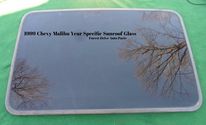 1999 CHEVROLET MALIBU OEM FACTORY YEAR SPECIFIC SUNROOF GLASS   FREE SHIPPING! - RarePartsFinder.Com