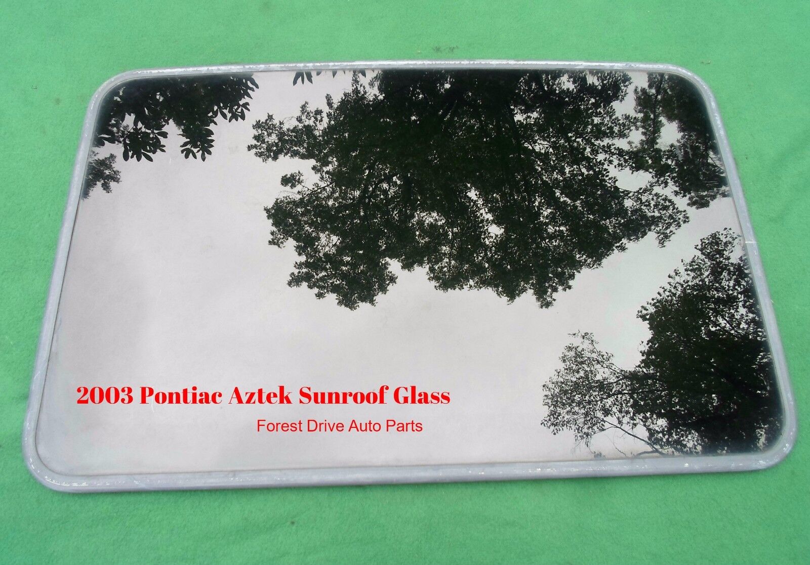 2003 PONTIAC AZTEK OEM YEAR SPECIFIC FACTORY SUNROOF GLASS  FREE SHIPPING! - RarePartsFinder.Com