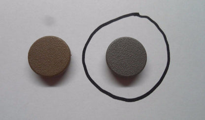 Suburban Tahoe Yukon Grey Pull/Grab/Assist Handle Screw Bolt Cover Plug Cap OEM - RarePartsFinder.Com