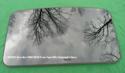 2009 CHRYSLER 300 YEAR SPECIFIC OEM SUNROOF GLASS PANEL FREE SHIPPING!