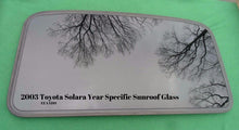 2003 TOYOTA SOLARA YEAR SPECIFIC OEM FACTORY SUNROOF GLASS FREE SHIPPING! - RarePartsFinder.Com
