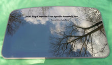2000 JEEP CHEROKEE YEAR SPECIFIC OEM FACTORY SUNROOF GLASS