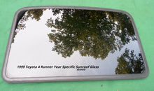 1999 TOYOTA 4RUNNER  YEAR SPECIFIC SUNROOF GLASS OEM  FACTORY FREE SHIPPING! - RarePartsFinder.Com