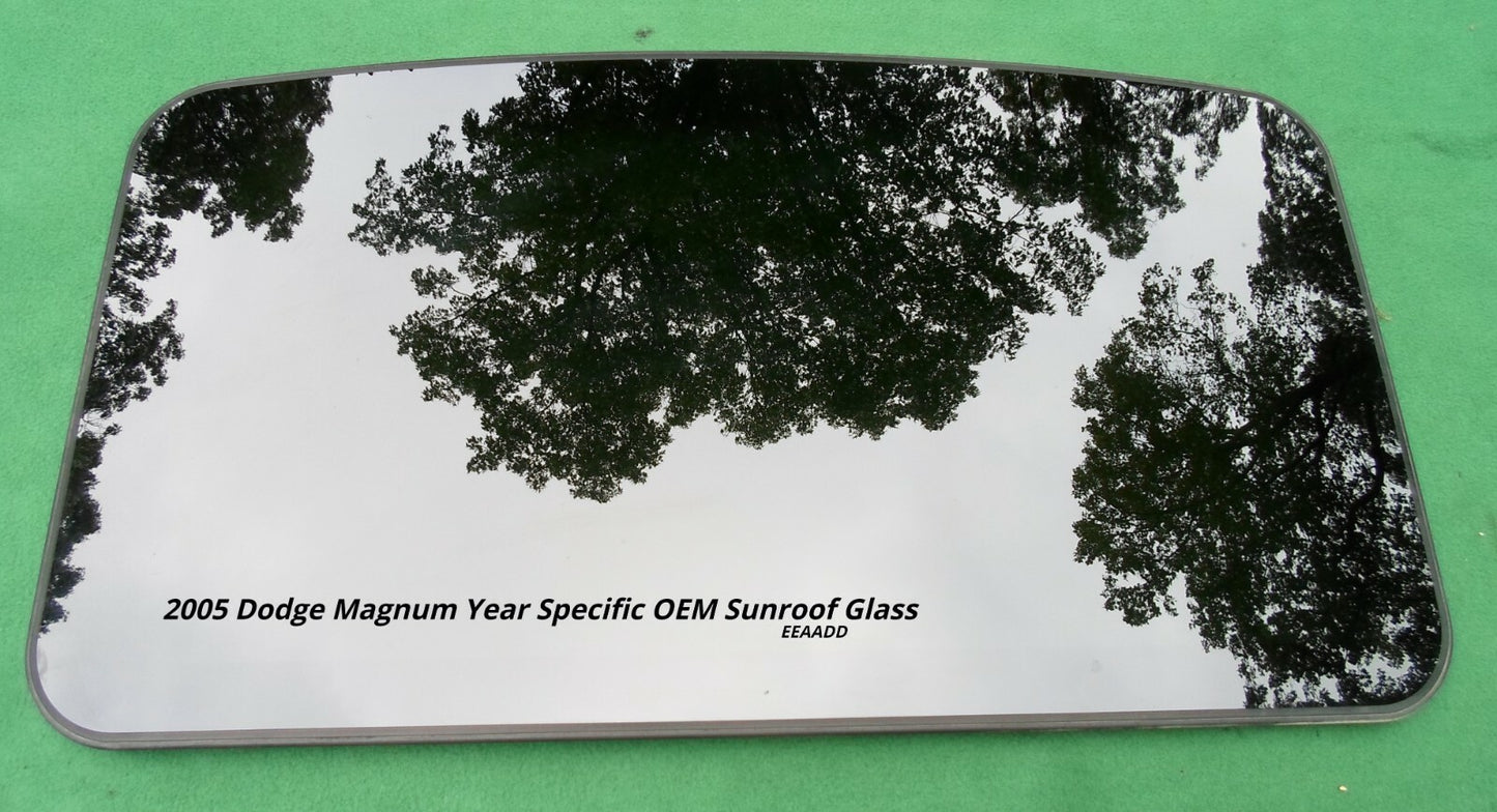 2005 DODGE MAGNUM YEAR SPECIFIC OEM SUNROOF GLASS PANEL FREE SHIPPING!
