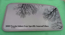 2003 TOYOTA SOLARA YEAR SPECIFIC OEM FACTORY SUNROOF GLASS FREE SHIPPING!