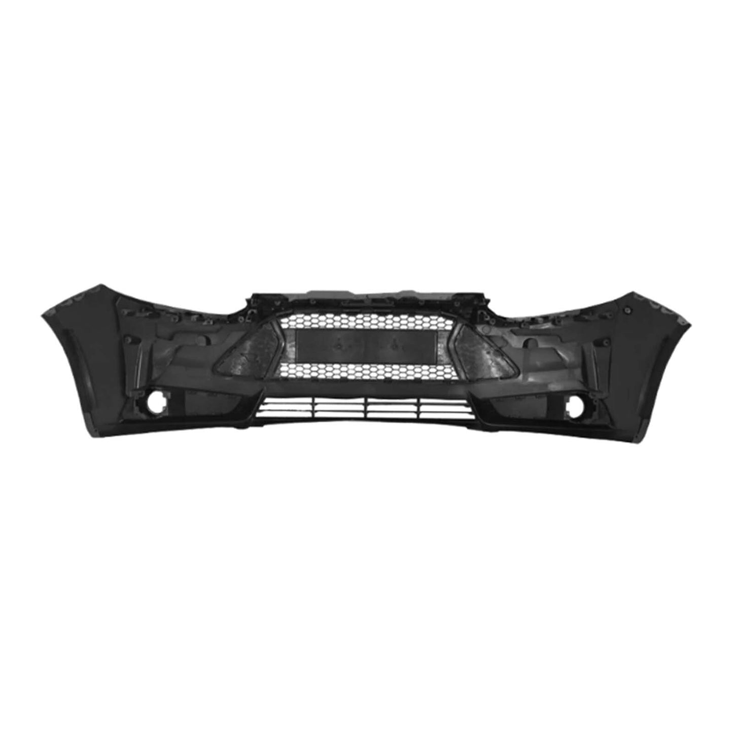 Complete Front Bumper Grille Kit W/ Fog Light Fits 2013 2014 Ford Focus ST Model