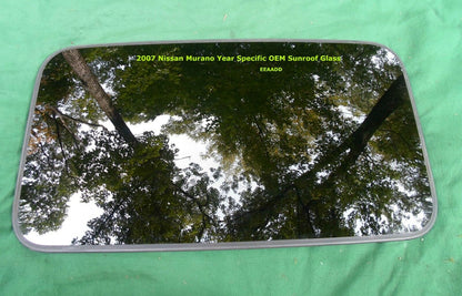 2007 NISSAN MURANO YEAR SPECIFIC OEM FACTORY SUNROOF GLASS PANEL FREE SHIP