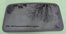 98 99 00 01 02 TOYOTA COROLLA SUNROOF GLASS OEM  FACTORY