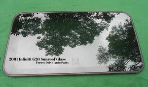 2001 INFINITI G20 YEAR SPECIFIC OEM FACTORY SUNROOF GLASS  FREE SHIPPING