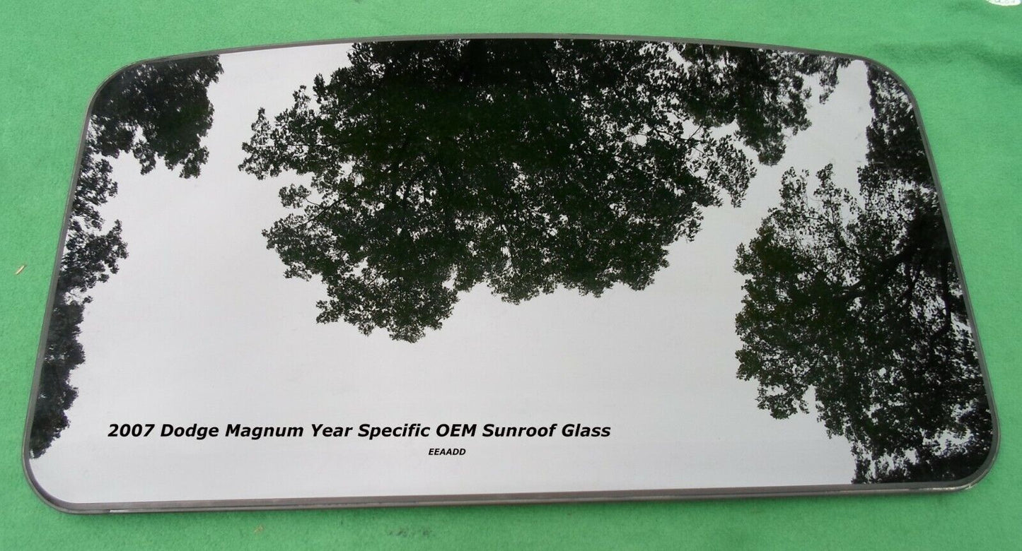 2007 DODGE MAGNUM YEAR SPECIFIC OEM SUNROOF GLASS PANEL FREE SHIPPING!