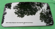2007 DODGE MAGNUM YEAR SPECIFIC OEM SUNROOF GLASS PANEL FREE SHIPPING! - RarePartsFinder.Com