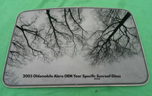 2003 OLDSMOBILE ALERO YEAR SPECIFIC SUNROOF GLASS NO ACCIDENT OEM FREE SHIPPING! - RarePartsFinder.Com