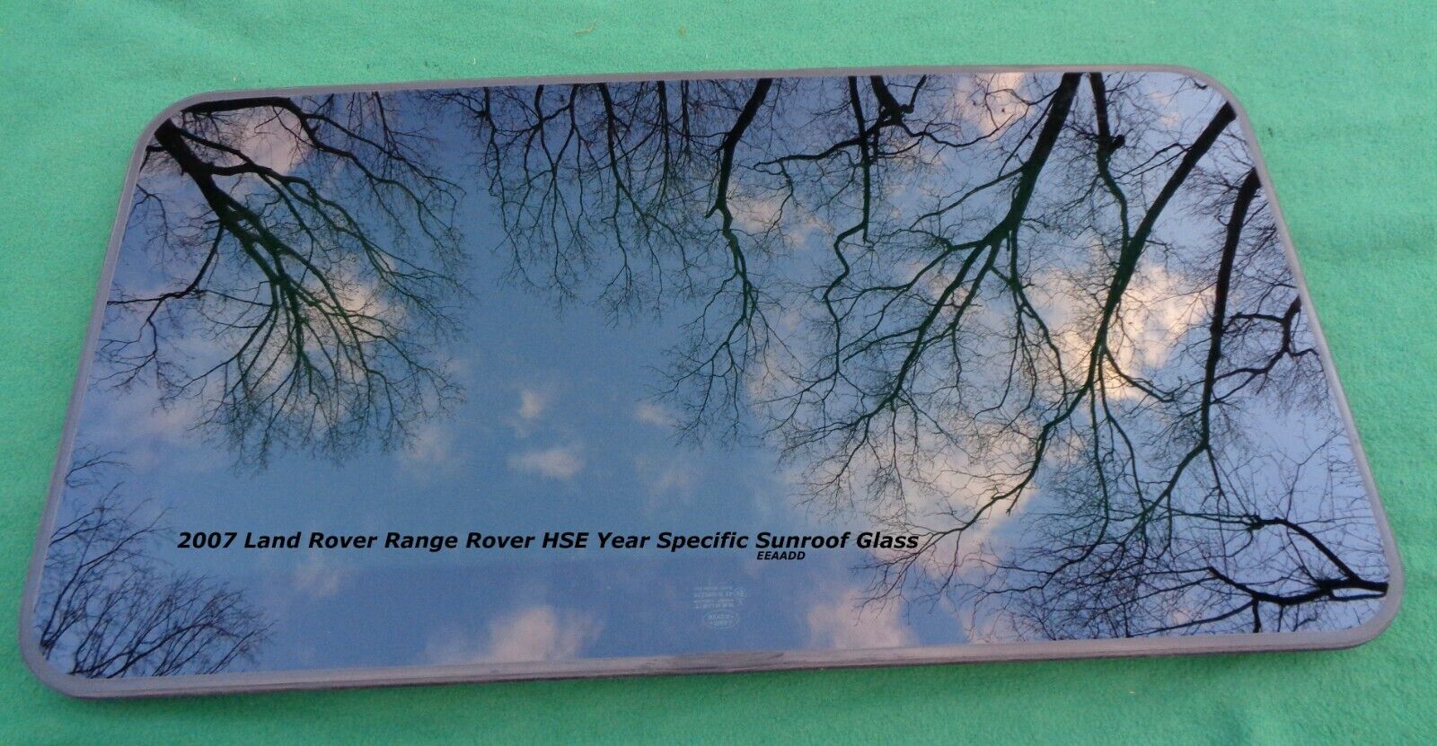 2007 YEAR SPECIFIC LAND ROVER RANGE ROVER HSE FACTORY SUNROOF GLASS FREE SHIP - RarePartsFinder.Com