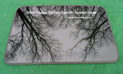 2008 PONTIAC G6  OEM FACTORY YEAR SPECIFIC SUNROOF GLASS  NO ACCIDENT FREE SHIP - RarePartsFinder.Com