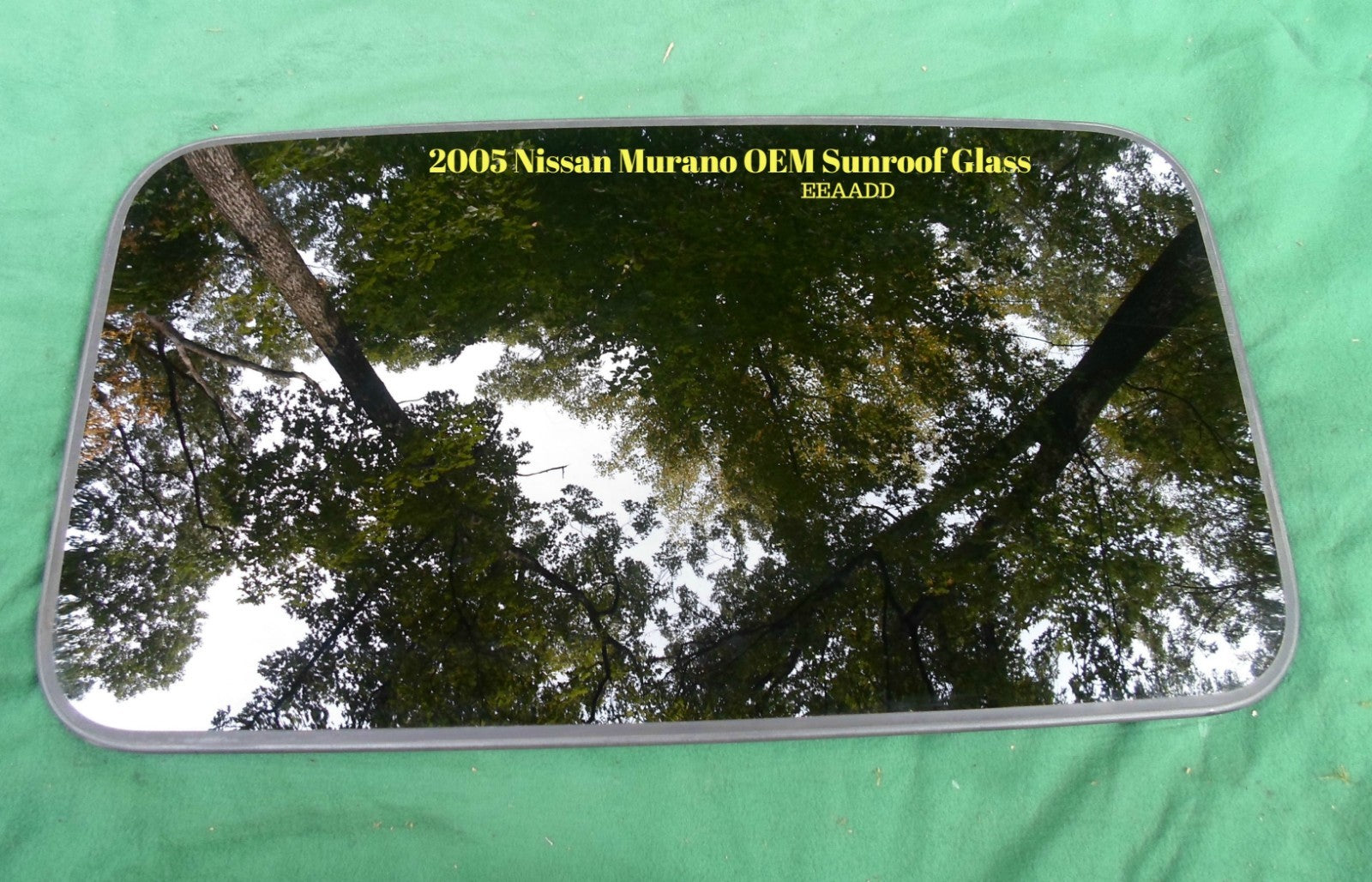 2005 NISSAN MURANO YEAR SPECIFIC OEM FACTORY SUNROOF GLASS PANEL FREE SHIPPING! - RarePartsFinder.Com