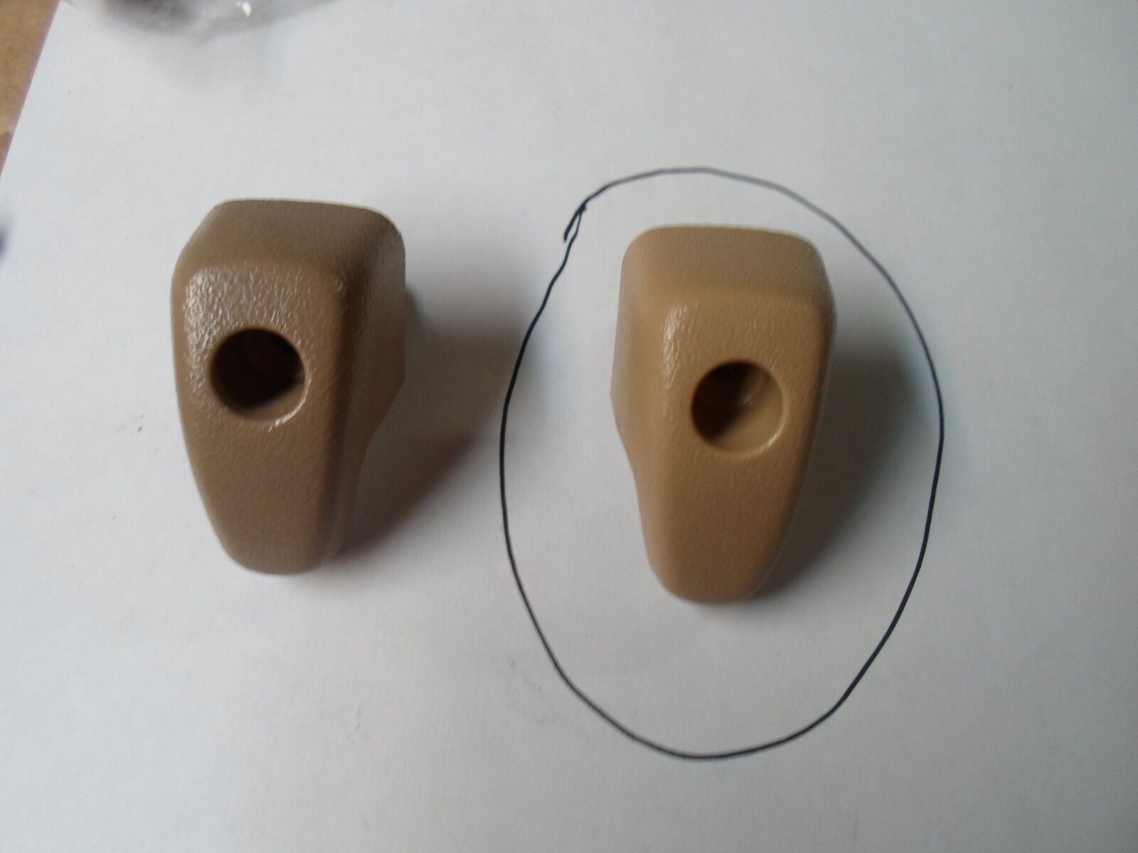 1997 - 2002 RANGER EXPEDITION F150 COAT GARMENT HANGER HOOK TAN FREE SHIPPING! - RarePartsFinder.Com