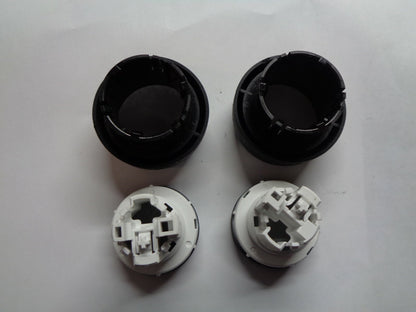 08 09 10 VOLVO S40 C70 V50 OEM AC HEATER HVAC CLIMATE CONTROL KNOB SET FREE SHIP