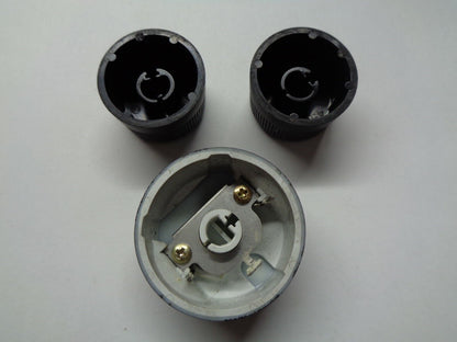 01 02 03 04 ACURA MDX  STEREO RADIO TUNER SELECTOR KNOB SET OEM 39100-S3V-A010 - RarePartsFinder.Com