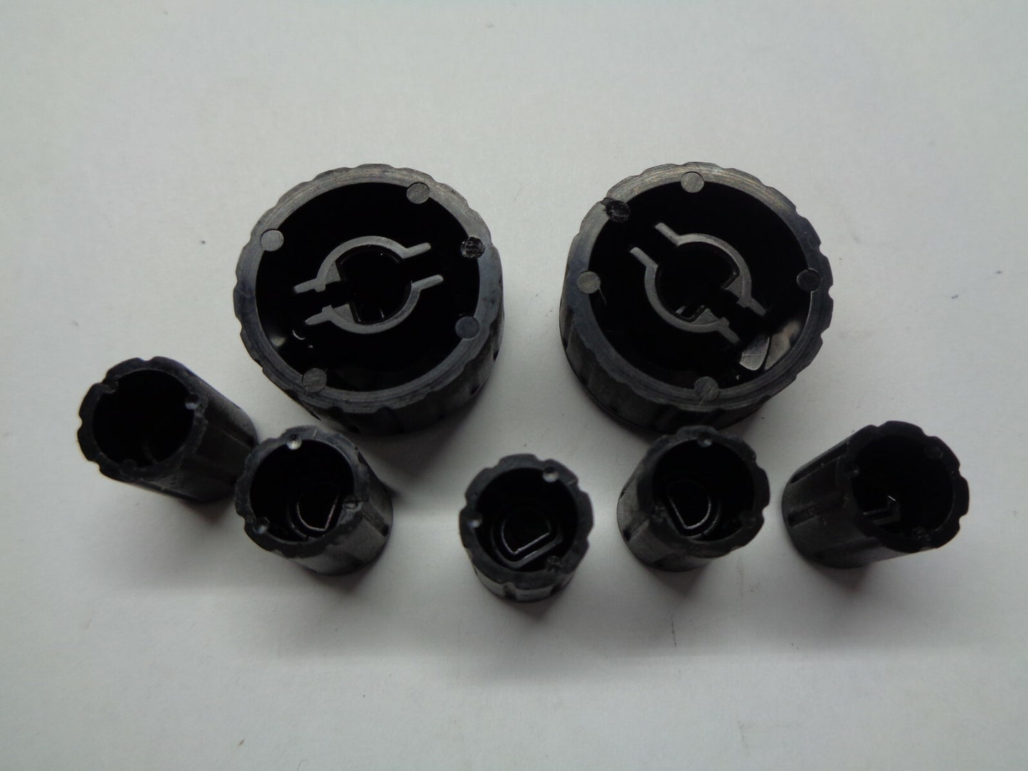 1998 - 2001 AUDI A4 A6 RADIO STEREO TUNER CONTROL KNOB SET OEM FREE SHIPPING!