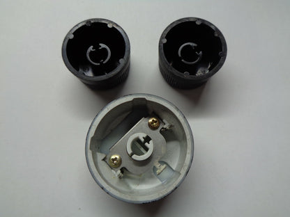 01 02 03 04 ACURA MDX  STEREO RADIO TUNER SELECTOR KNOB SET OEM 39100-S3V-A010