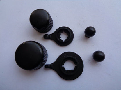 99 00 01 DODGE RAM PICKUP RADIO STEREO TUNER SELECTOR KNOB OEM SET FREE SHIPPING - RarePartsFinder.Com