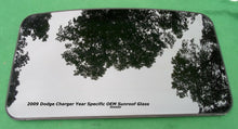 2009 DODGE CHARGER YEAR SPECIFIC OEM SUNROOF GLASS PANEL