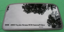 98 99 00 01 02 03 TOYOTA SIENNA OEM FACTORY SUNROOF GLASS PANEL  FREE SHIPPING! - RarePartsFinder.Com