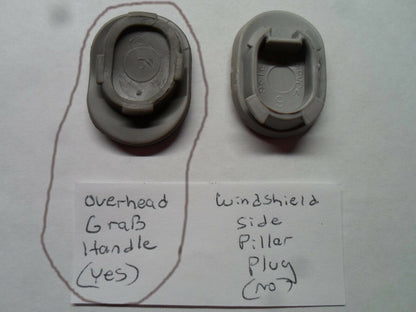 EXPEDITION R PULL/GRAB/ASSIST OVERHEAD HANDLE BOLT COVER PLUG CAP PLEASE READ! - RarePartsFinder.Com
