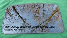 2001 CHRYSLER 300M  YEAR SPECIFIC SUNROOF GLASS OEM FREE SHIPPING! - RarePartsFinder.Com