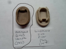 EXPEDITION L PULL/GRAB/ASSIST OVERHEAD HANDLE BOLT COVER PLUG CAP PLEASE READ!