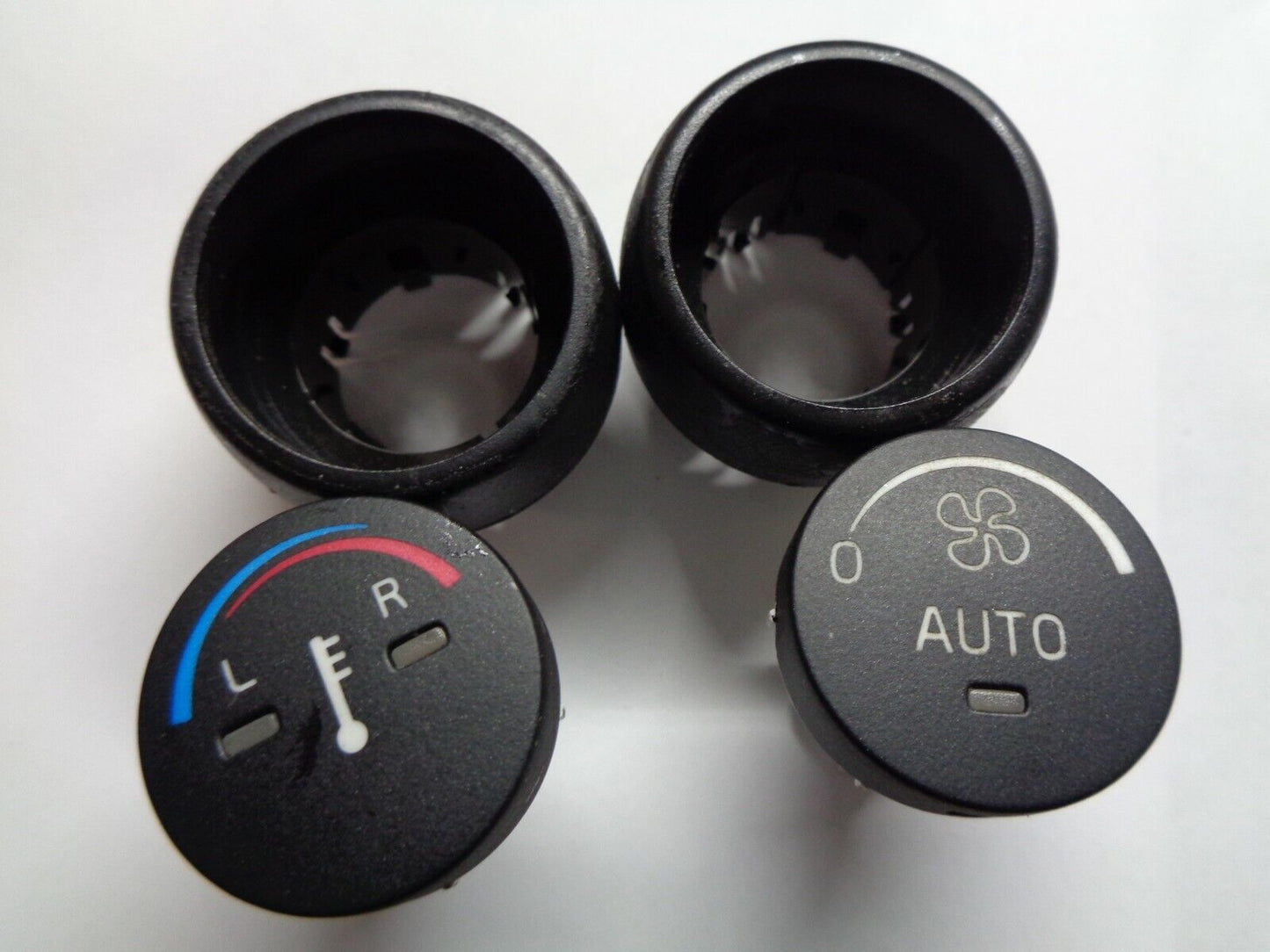 08 09 10 VOLVO S40 C70 V50 OEM AC HEATER HVAC CLIMATE CONTROL KNOB SET FREE SHIP