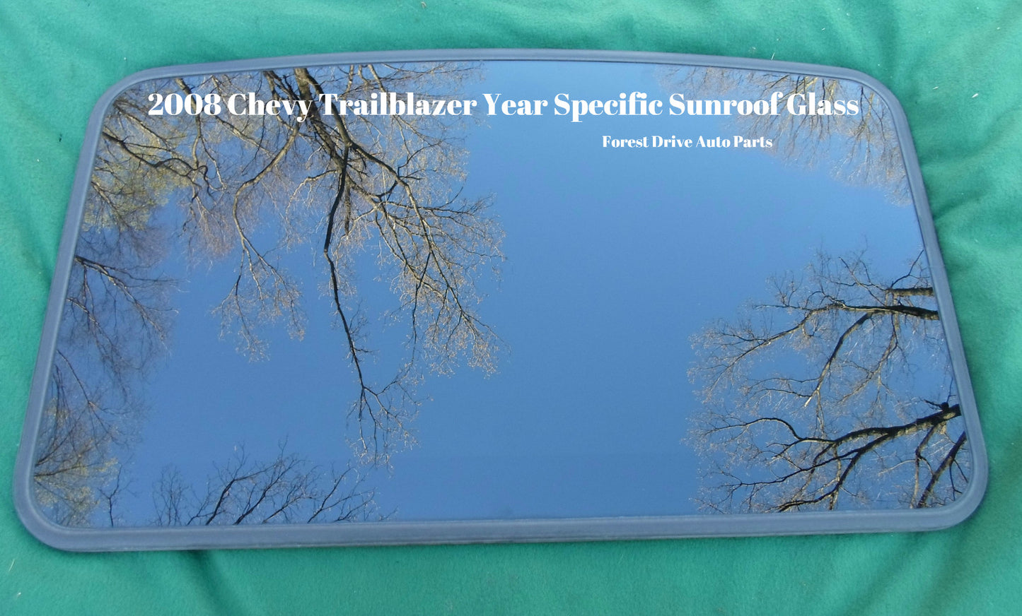 2008 CHEVY TRAILBLAZER YEAR SPECIFIC OEM SUNROOF GLASS NO ACCIDENT FREE SHIPPING