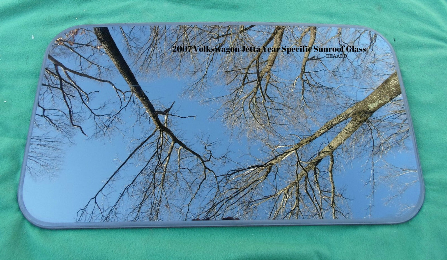 2007 VOLKSWAGON JETTA YEAR SPECIFIC SUNROOF GLASS NO ACCIDENT OEM FREE SHIPPING! - RarePartsFinder.Com
