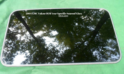 2004 GMC YUKON YEAR SPECIFIC OEM SUNROOF GLASS NO ACCIDENT  FREE SHIPPING! - RarePartsFinder.Com