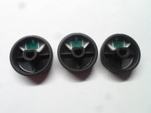 2001 - 2005 HONDA CIVIC GREEN LENS CLIMATE CONTROL AC KNOB SET OEM