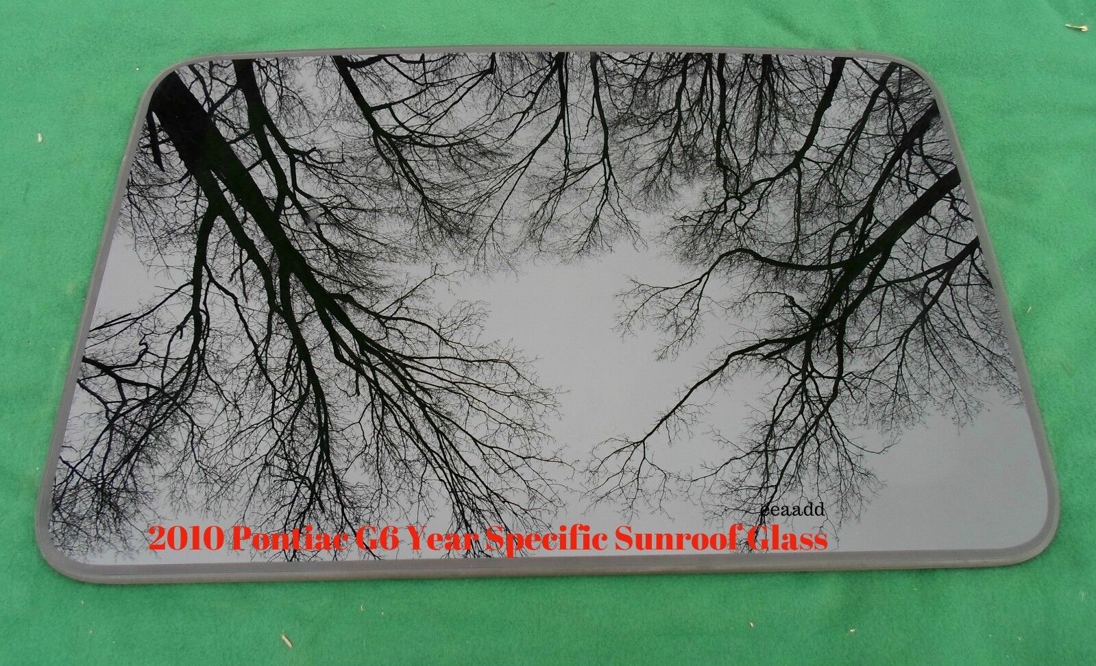 2010 PONTIAC G6  OEM FACTORY YEAR SPECIFIC SUNROOF GLASS  NO ACCIDENT FREE SHIP - RarePartsFinder.Com