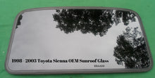 98 99 00 01 02 03 TOYOTA SIENNA OEM FACTORY SUNROOF GLASS PANEL  63201-08010; 6320108010