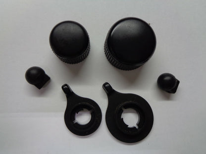 2000 DODGE DAKOTA RADIO STEREO TUNER SELECTOR KNOB OEM SET FREE SHIPPING!