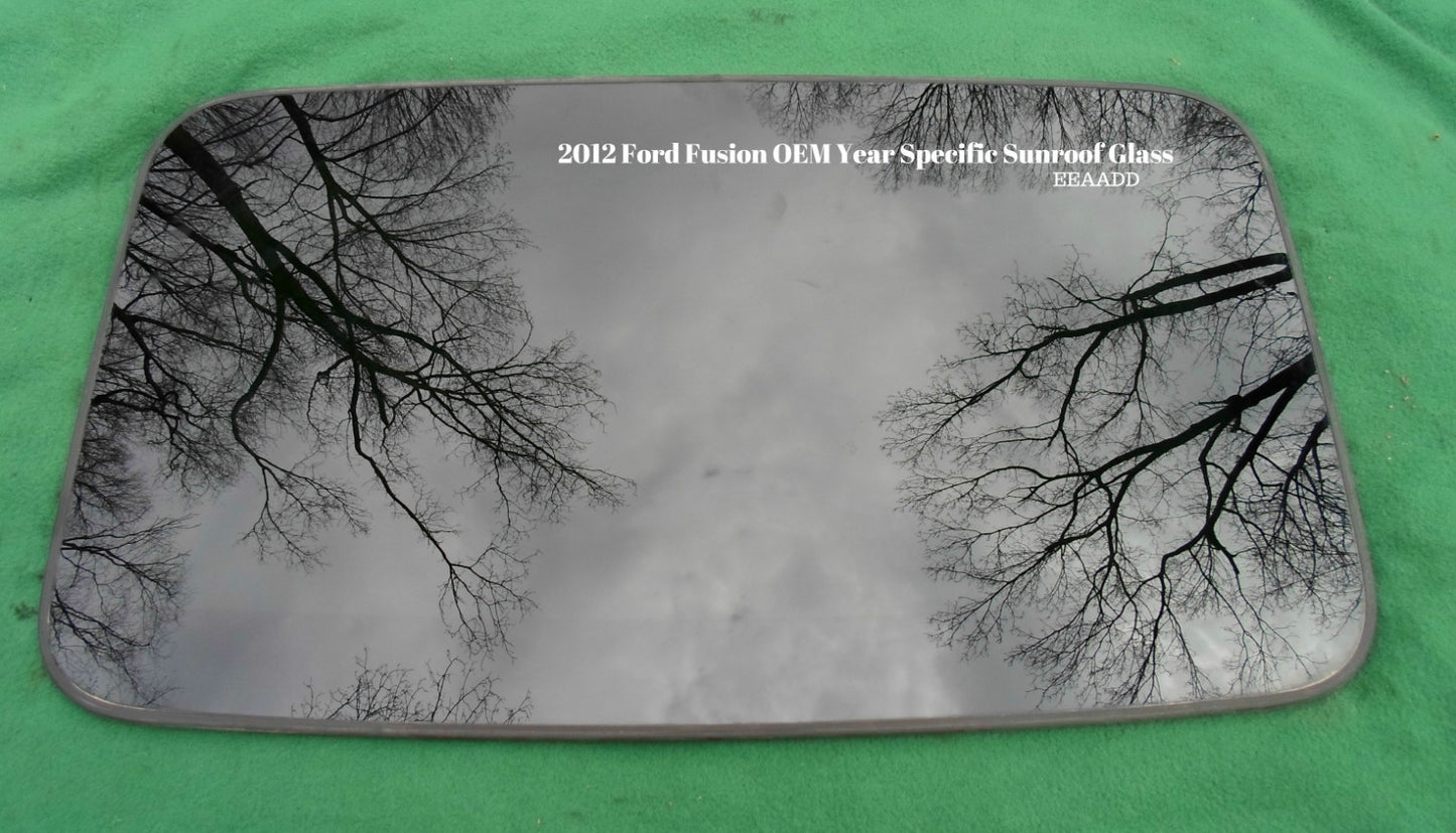 2012 FORD FUSION OEM FACTORY YEAR SPECIFIC SUNROOF GLASS PANEL FREE SHIPPING!